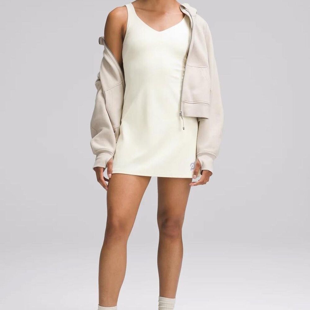 NWT Lululemon Align Dress Pastel Butter Yellow SNDC Size 10